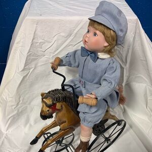 "Ashton Drake Victorian Playtime Porcelain Doll